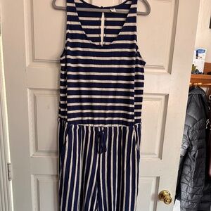 Old navy striped jumpsuit